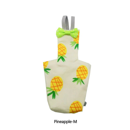 Fralda para Papagaio Roupa de Voo Fralda Papagaio Periquito Pombo Pássaro de Estimação Médio Grande