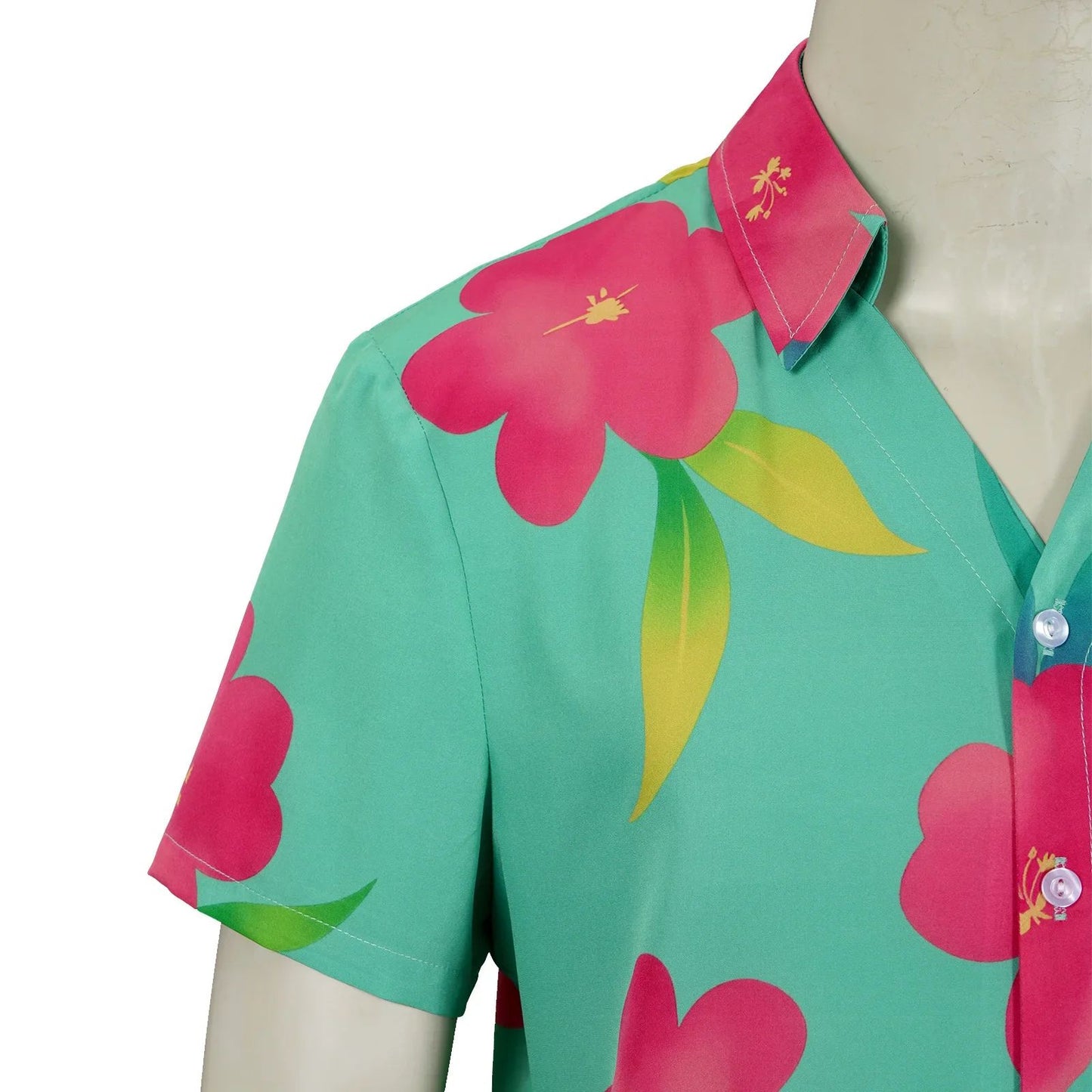 KPp Boys Abby Cosplay Floral Shirt Wig Hat 2026 Disfraz Soda Pop Costume Kids Men Halloween Party Clothes
