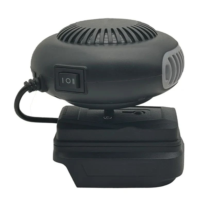 Portable Li-ion Battery Power Air Heater Blower Fan Heater Hot&Cold Wind Dual Mode for Makita for Bosch for DeWalt for Milwaukee