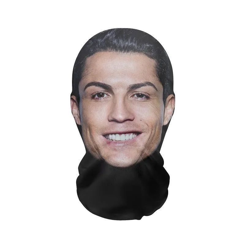 2026 NEW Interesting 3D Printed Funny Full Face Mask Celebrity Realistic Face Mask Party Cosplay Props Halloween