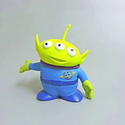 Boneco de Ação do Alien de Toy Story da Disney, Diferentes Expressões, Três Olhos, Modelo de Desenho Animado, Decoração de Boneca, Brinquedo de Anime para Crianças, Presente