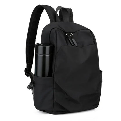 Mochilas Pequenas Masculinas Mini Nylon Leve Impermeável Bolsa Escolar Feminina Moda Bolsa de Ombro Transversal Daypack para Esportes ao Ar Livre