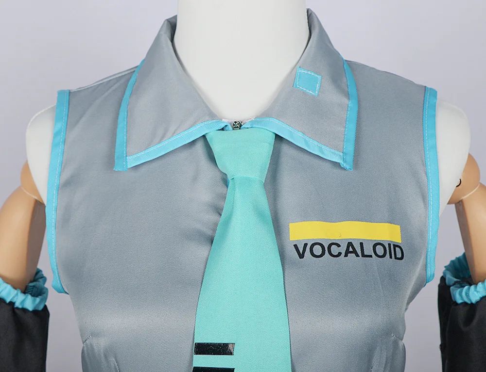 Anime Karakter Prestaties Kleding Hatsune Miku MIKU Anime Kleding Cosplay Kleding Rok Hetzelfde Pak Pruik Accessoires Halloween