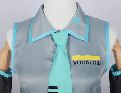 Anime Karakter Prestaties Kleding Hatsune Miku MIKU Anime Kleding Cosplay Kleding Rok Hetzelfde Pak Pruik Accessoires Halloween