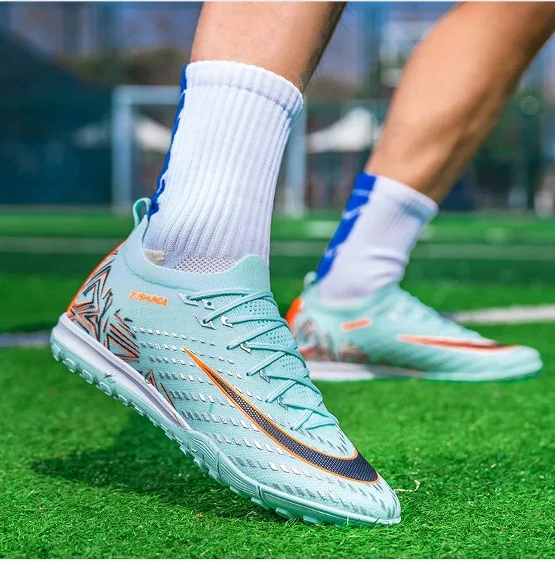 TF/FG Men Soccer Shoes Society Professional Football Field Boots Original Comfortable Top Quality Cleats Football Shoes Tenis