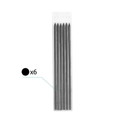 3Colors Refill 2.8mm Solid Carpenter Pencil Set Mechanical Pencil Cap Carpentry Marking Scriber Construction Woodworking Tools