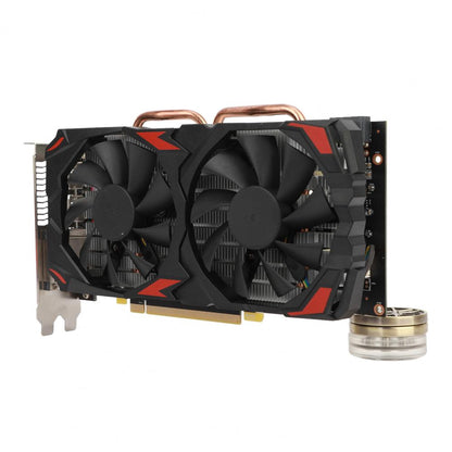 RX580 8G 256Bit Graphics Card GDDR5 Memory Video Gaming Card Dual Cooling Fan PCIE3 0x16 for Desktop Computer Card
