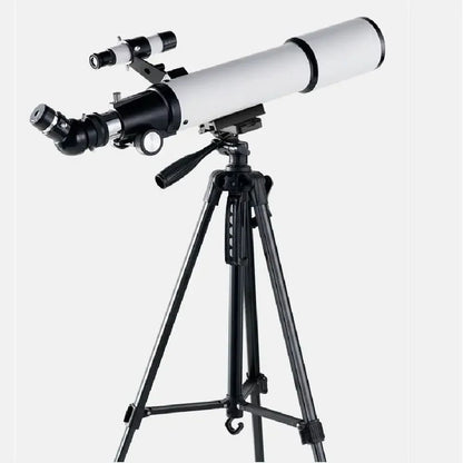 Telescópio Monocular 70mm Abertura 500mm, Telescópio Refrator Profissional Portátil para Iniciantes em Astronomia, Telescópio Portátil