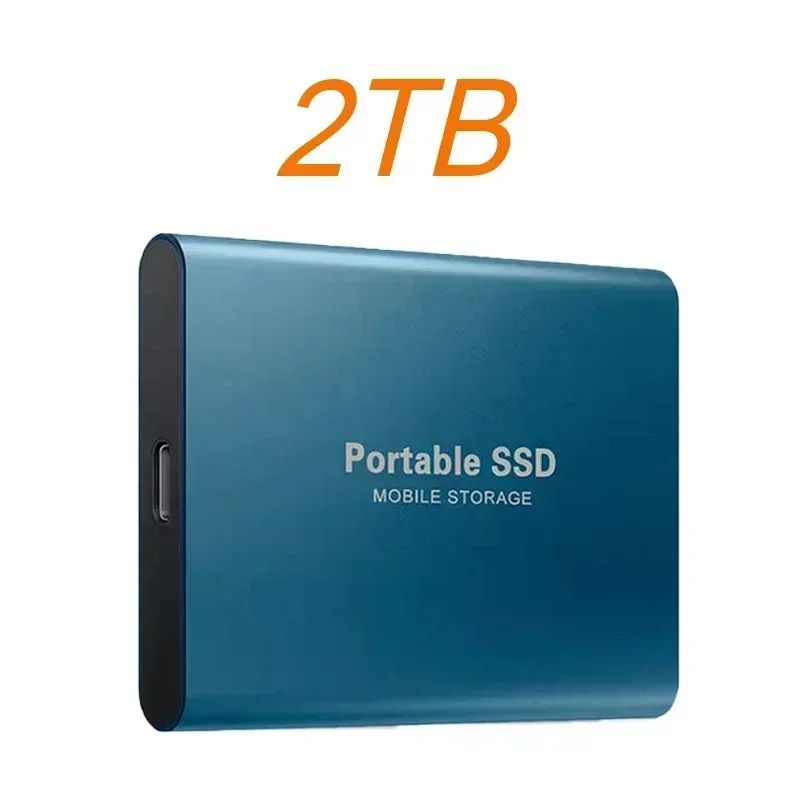 SSD Portátil de Alta Velocidade Externo 4TB Interface USB3.1 Disco Rígido Unidade de Estado Sólido Dispositivo de Armazenamento em Massa para Notebook/PC
