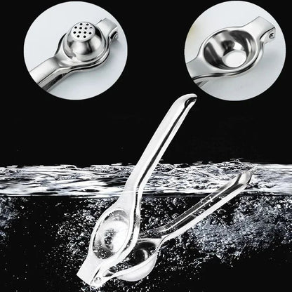 Espremedor Manual de Aço Inoxidável Processador de Suco Espremedor de Limão Laranja Frutas Doméstico Pegador de Limão Acessórios de Cozinha para Prensagem de Frutas