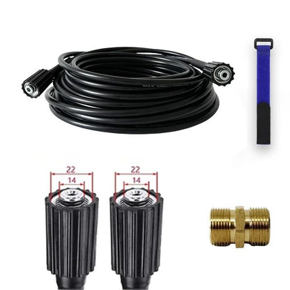 Mangueira Extensora de Água para Lavadora de Alta Pressão, de Comprimento Personalizável, M22-PIN14mm 15mm para Pistola de Lavagem de Carros de Alta Pressão