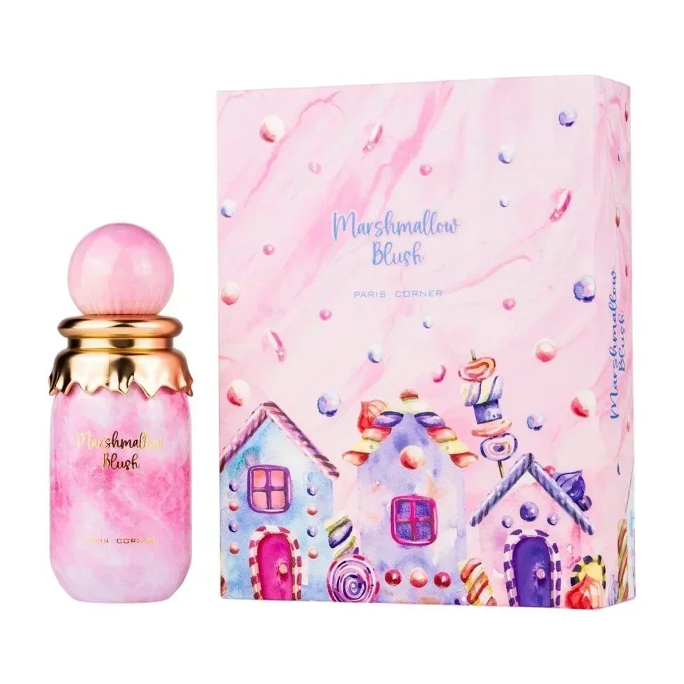 Notas Frutadas Feromônio Árabe Marshmallow Perfume Feminino Fragrância de Longa Duração Body Spray Perfumes Para Mulheres Oriente Médio Parfum