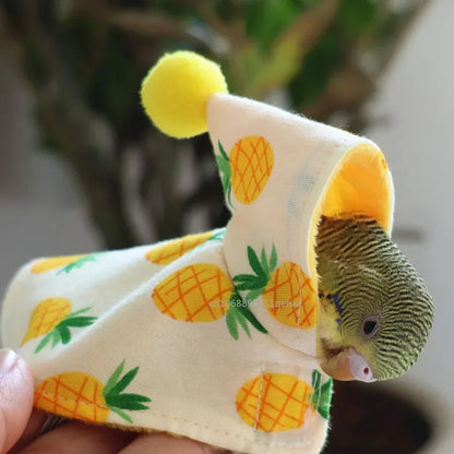 Roupas Lindas para Pássaros, Capa Colorida, Vista e Proteja Seus Papagaios de Estimação, Roupa Confortável para Pássaros, Traje para Pássaros, Roupa para Periquitos