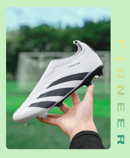 Mens High Quality Ultralight Football Shoes Society Cleats Indoor Soccer Shoes Professional Original Fast Futsal Football Boots