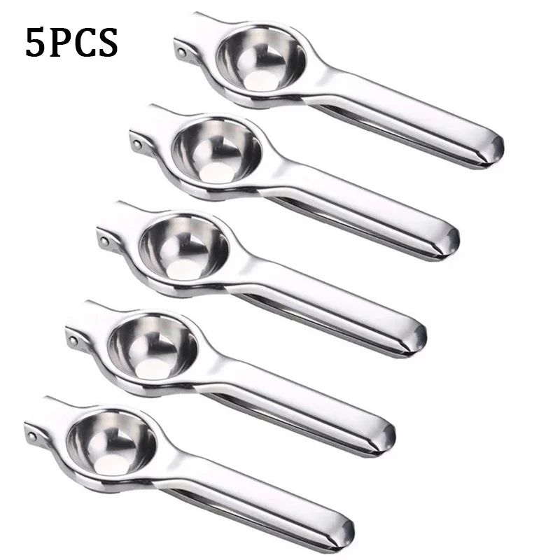 Espremedor Manual de Aço Inoxidável Processador de Suco Espremedor de Limão Laranja Frutas Doméstico Pegador de Limão Acessórios de Cozinha para Prensagem de Frutas