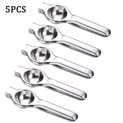 Espremedor Manual de Aço Inoxidável Processador de Suco Espremedor de Limão Laranja Frutas Doméstico Pegador de Limão Acessórios de Cozinha para Prensagem de Frutas