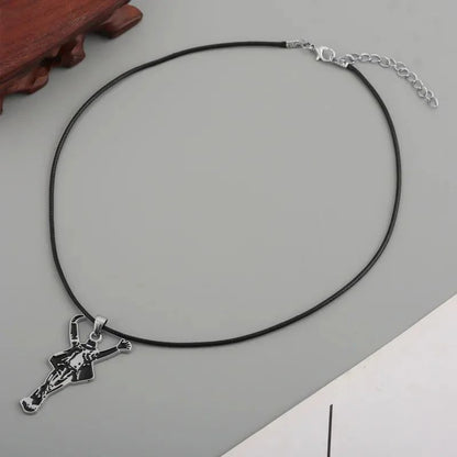 Artist Singer Michael Jackson BAD Necklace Rock Roll Everlasting Classic MJ Pendant Hot Charm Cosplay Jewelry Accessories Music