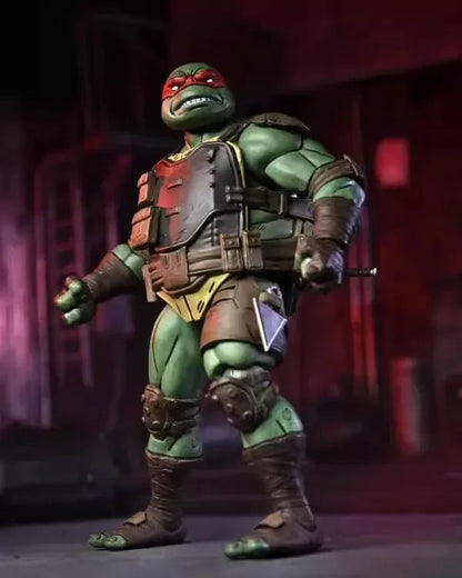 18CM NECA 54317 The Last Ronin Rafael Boneco Anime 7 Polegadas Figura de Ação Modelo PVC Decoração Brinquedo Presente