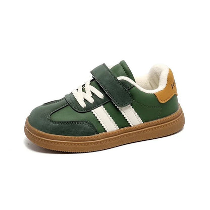 Children Casual Sneakers New Black Soft Bottom Girls Boys German Training Shoes Autumn Winter Fashion Red Kids Baby Casual Shoes