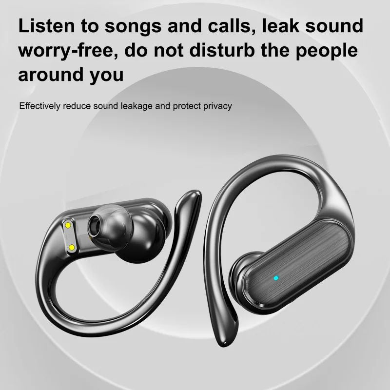 Para Fones de ouvido sem fio CB&JBL Bluetooth TWS A520 Fones de ouvido intra-auriculares Gancho de orelha Fone de ouvido para jogos Controle de toque esportivo com microfone