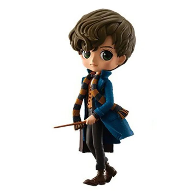 Enfeite de mesa da série Harry Potter, brinquedo modelo, boneco de ação, estátua modelo versão Kawaii Q, periféricos de anime para decoração