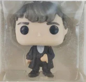 2025 Novo Chaveiro FUNKO Harry com Caixa Ginny Ron Fawkes Hedwig Hermione Pocket Boneco de Ação de Vinil Brinquedos Presentes Decoração