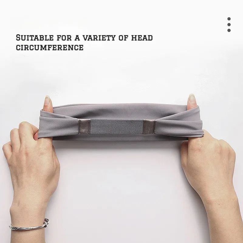 Sports Headband Running Fitness Sweatband Elastic Absorbent Sweat Cycling Jog Tennis Yoga Gym Head Band Hair Bandage Men Women