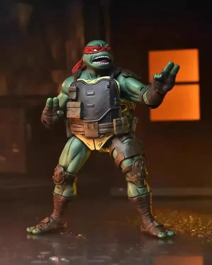 18CM NECA 54317 The Last Ronin Rafael Boneco Anime 7 Polegadas Figura de Ação Modelo PVC Decoração Brinquedo Presente
