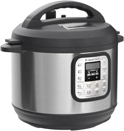 Panela de Pressão Elétrica Mini 7 em 1 Duo, Panela de Arroz Lenta, Vaporizador, Refogador, Iogurteira, Aquecedor e Esterilizador