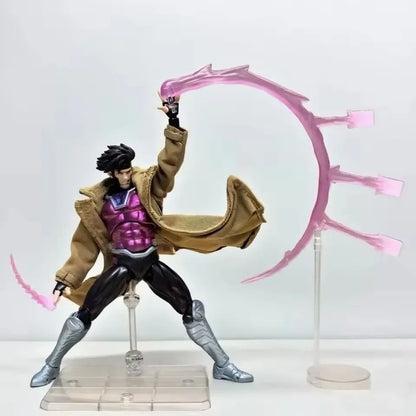 Em Estoque Ct Toys Boneco Gambit Mafex 131 X-Men Wolverine Shf Anime Action Figure Estatueta Modelo Presentes Personalizados Brinquedo Infantil