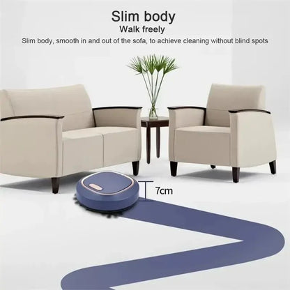 Xiaomi Smart Sweeping Robot Silent Vacuum Cleaner Sweep Mop Brush 3-in-1 Multi-function Intelligent Automatic Vacuum Cleaner