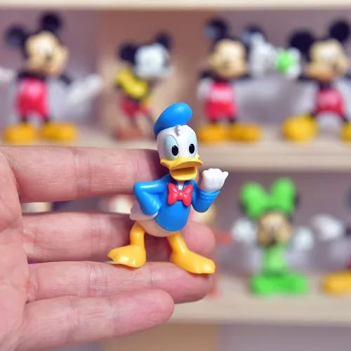 Disney Steamboat Willie Mickey Mouse Anime Figure Model Toys Cake Desktop Decoration Collectible Dolls Toys Gifts for Children