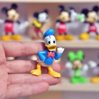 Disney Steamboat Willie Mickey Mouse Anime Figure Model Toys Cake Desktop Decoration Collectible Dolls Toys Gifts for Children