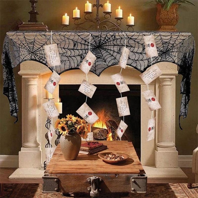 20pcs Floating Magic Wizard Acceptance Letter Banner Hanging Garland for Halloween Party Decoration Christmas Tree Ornaments