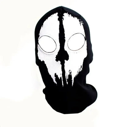 Halloween new mask Black Mask Balaclava Beanies Hats Men Ghost Skull Full Face Warmly Mask Hood Beanie Ggorros Hombre Casquette
