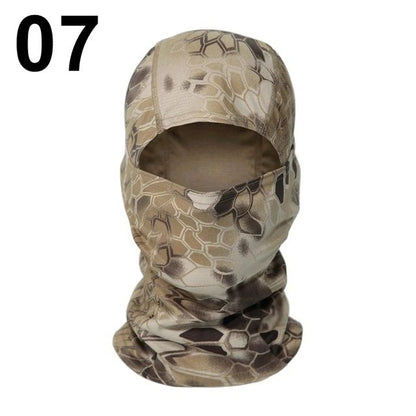 Balaclava Baseball Caps Full Face Mask Set Men Summer Snapback Sun Hat Outdoor Hunting Camouflage Balaclava