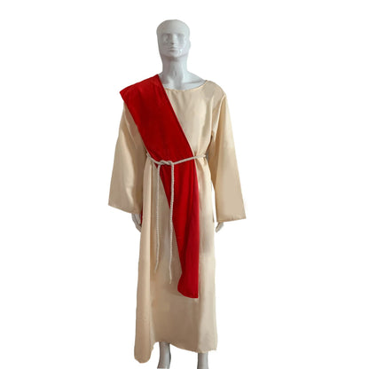 Jesus Cosplay Costume Adult Men Plus Jesus Wig And Beard Jesus Costume Men Jesus Christ Costume Jesus Halloween Jesus Robe