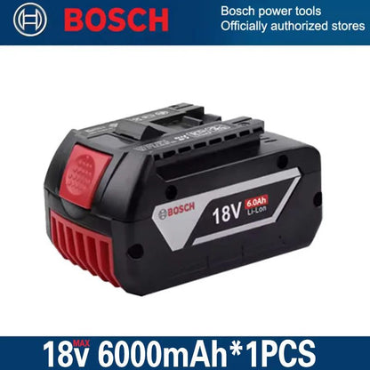 Bateria 100% Original 18v 6Ah 5Ah 3Ah BOSCH Professional 18V 18650 Bateria Li-ion 18V Substituição para BAT609 BAT609G BAT618 BAT618G
