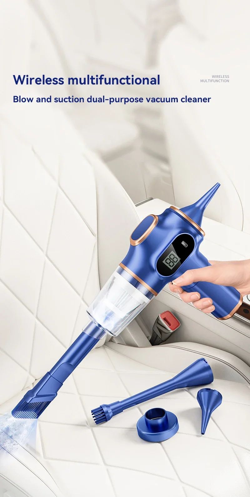 Xiomi 9500000Pa Handheld Wireless Vacuum Cleaner Cordless Portable Cleaning Robot Home and Car Use Large Suction Vacuum Cleaner