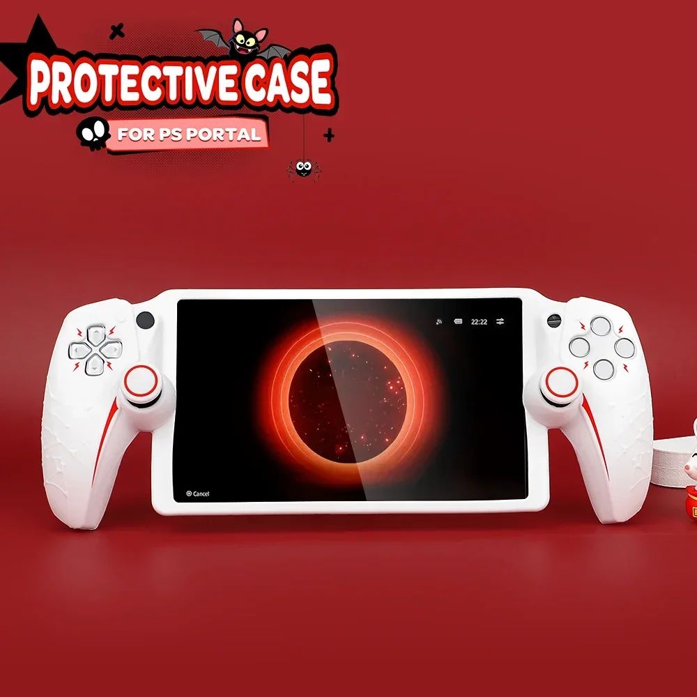 Replacement For PS 5 Portable PS5 Front Back Plates Case Limited Silicone Faceplate for PS Portal Shell Cover Accessories
