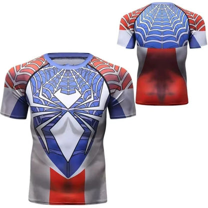 Summer Popular Luxury Tshirt Ant-Man Marvel Hero 3D T-Shirt Men Clothing Tshirt Iron Man Superman Batman Spider Man