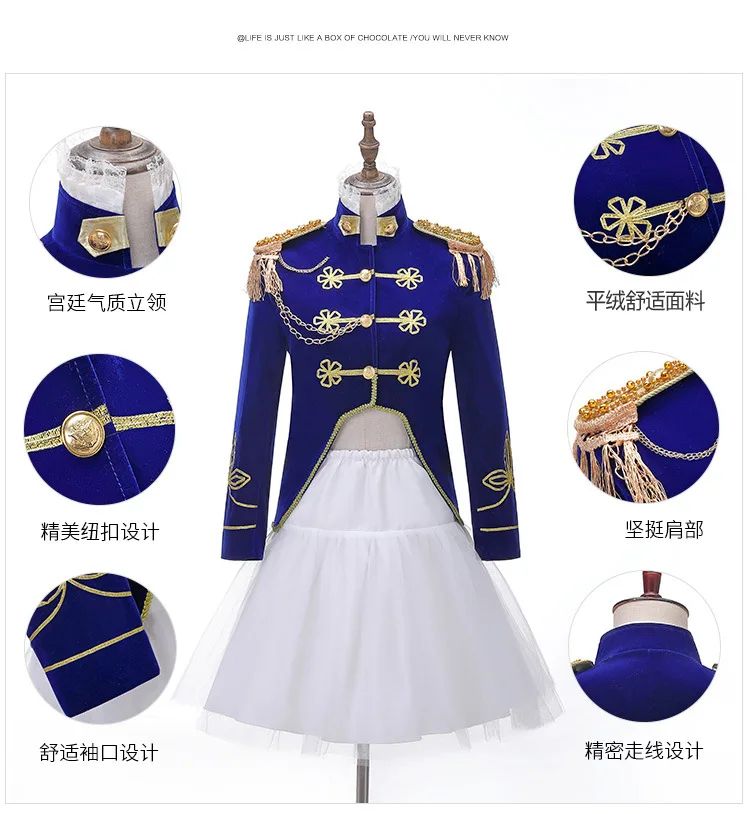 Men Stage Couple Costumes Photo Military Dress Suit Navy Men's and Women's Military Band Uniform Sailor Suit Spring and Autumn
