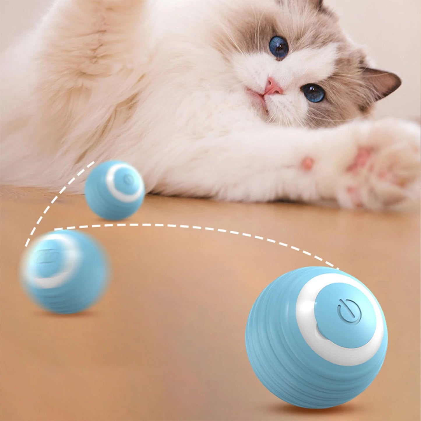 Brinquedo para Gatos Automático Bola Interativa Recarregável Bola Elétrica Rolante Acessórios para Animais de Estimação para Casa Suprimentos