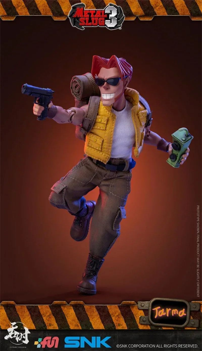 ?IN STOCK?TUNSHI Studio Original SNK Model Official Metal Slug 3 Marco Tarma Clark Still RALF JONES Rebel Soldier 1/12 Mecha Toy