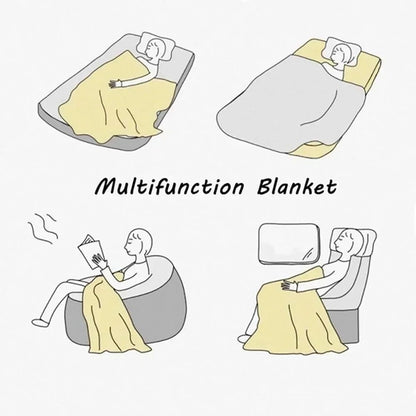 Kawaii Sanrios Fleece Blanket for Living Room Decorative Sofa Blankets Home Bedroom Decoration Bedspread on the Bed Throw Winter