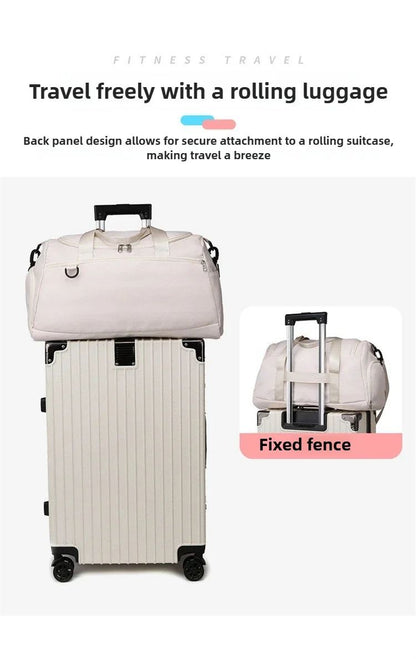 Unisex sports fitness Handbag large capacity dry wet separation swimming bag short distance business trip hand-held travel bag