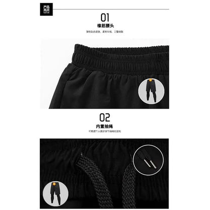 Calça Masculina Casual para Atividades ao Ar Livre 2025 de Secagem Rápida para Pesca, Ciclismo, Caminhada e Calça de Corrida Fitness Elástica Justa de Duas Peças