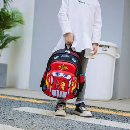 Mochila Disney Pixar Carros Ortopédica Escolar para Meninos Impermeável para Adolescentes Mochilas Escolares de Desenhos Animados Presente de Natal de Aniversário