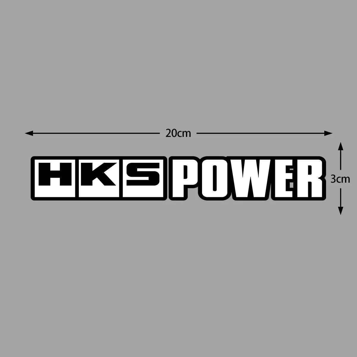 Para Adesivo HKS JDM Decalques de Corrida Moto Scooter Janela Automotiva Para-choque Decoração de Carro Acessórios Modificados ADVAN