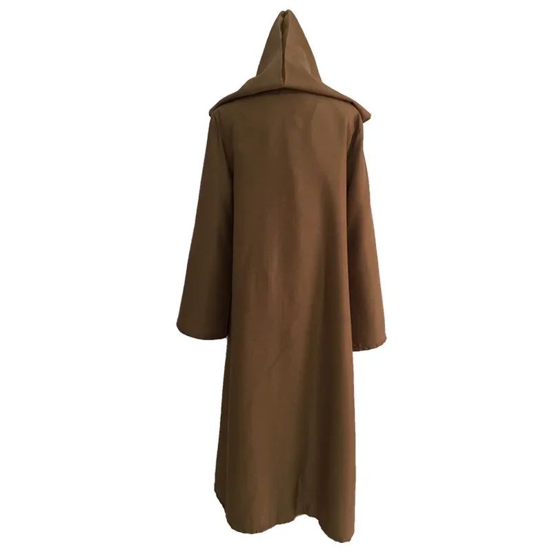 Jedi Knight Star Cosplay Anakin Skywalker Costume Replica Rob Cloak Anime Halloween Party Outfits Clothes Plus Size
